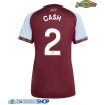 Maglie da calcio Aston Villa Matty Cash #2 Prima Maglia Femminile 2025-26 Manica Corta
